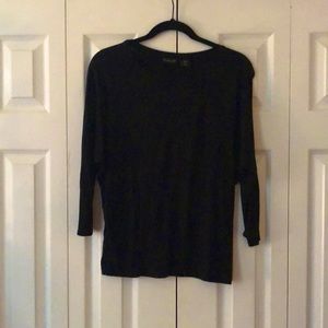 Long Sleeve Black Top